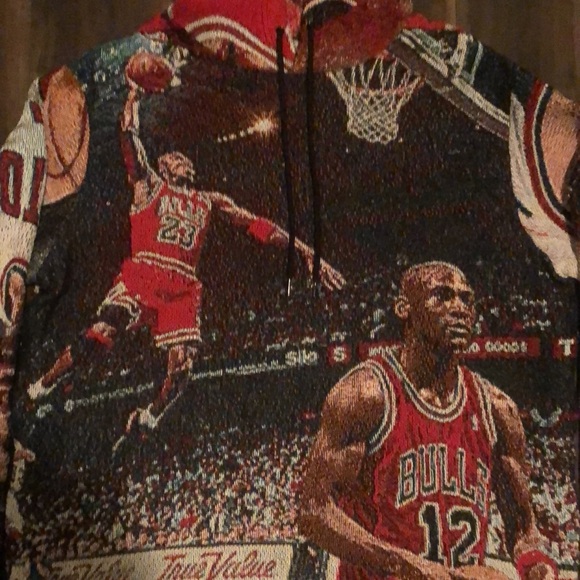Rare Jordan tapestry hoodie limited production - Picture 2 of 4